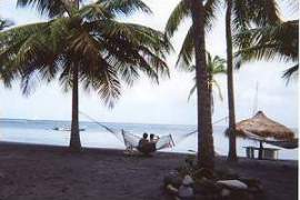 St Lucia Black Sand Beach