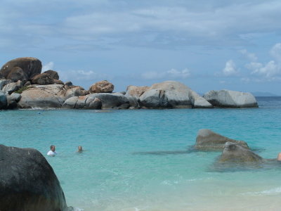 The Baths, popular tourist and beach spot in the British Virgin Islands